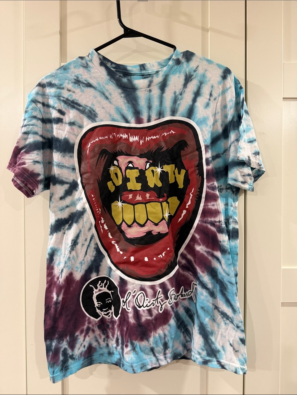 Tie-Dye Graphic Ol’ Dirty Bastard Tee